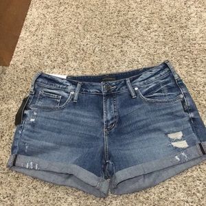 NWT Silver Jean shorts